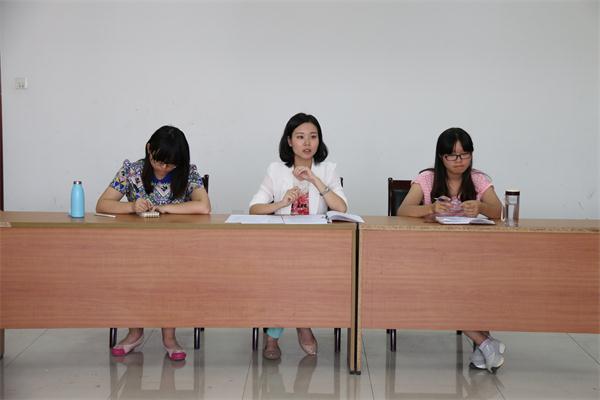我们分团委新学期第一次全体见面大会顺利召开
